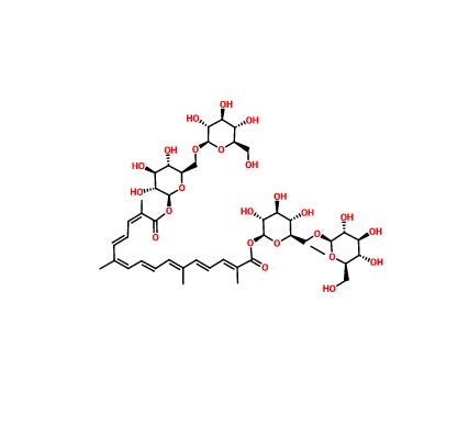 西紅花苷I|42553-65-1 Crocin I