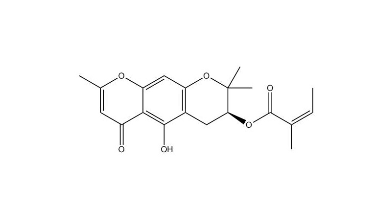 3'-O-當(dāng)歸酰基亥茅酚|84272-84-4